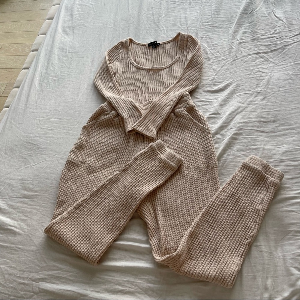 Jluxlabel bodysuit sweatpants jogger set loungewear soft sweatshirt hoodie